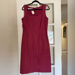 Elegant Pink Sleeveless Dress